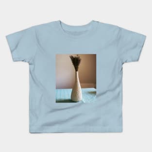 Lavender in Vase Photograph Kids T-Shirt